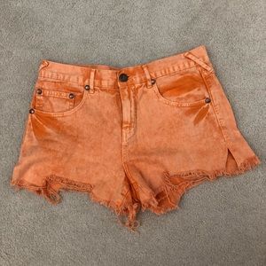 COPY - Free People High Rise Cut Off Shorts